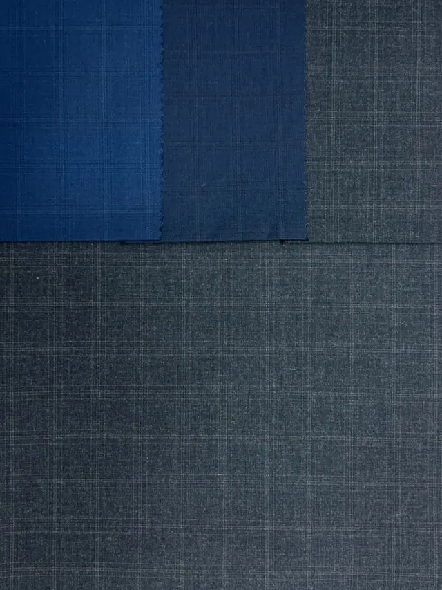 Design BHF 177 — polyester-viscose plain suiting